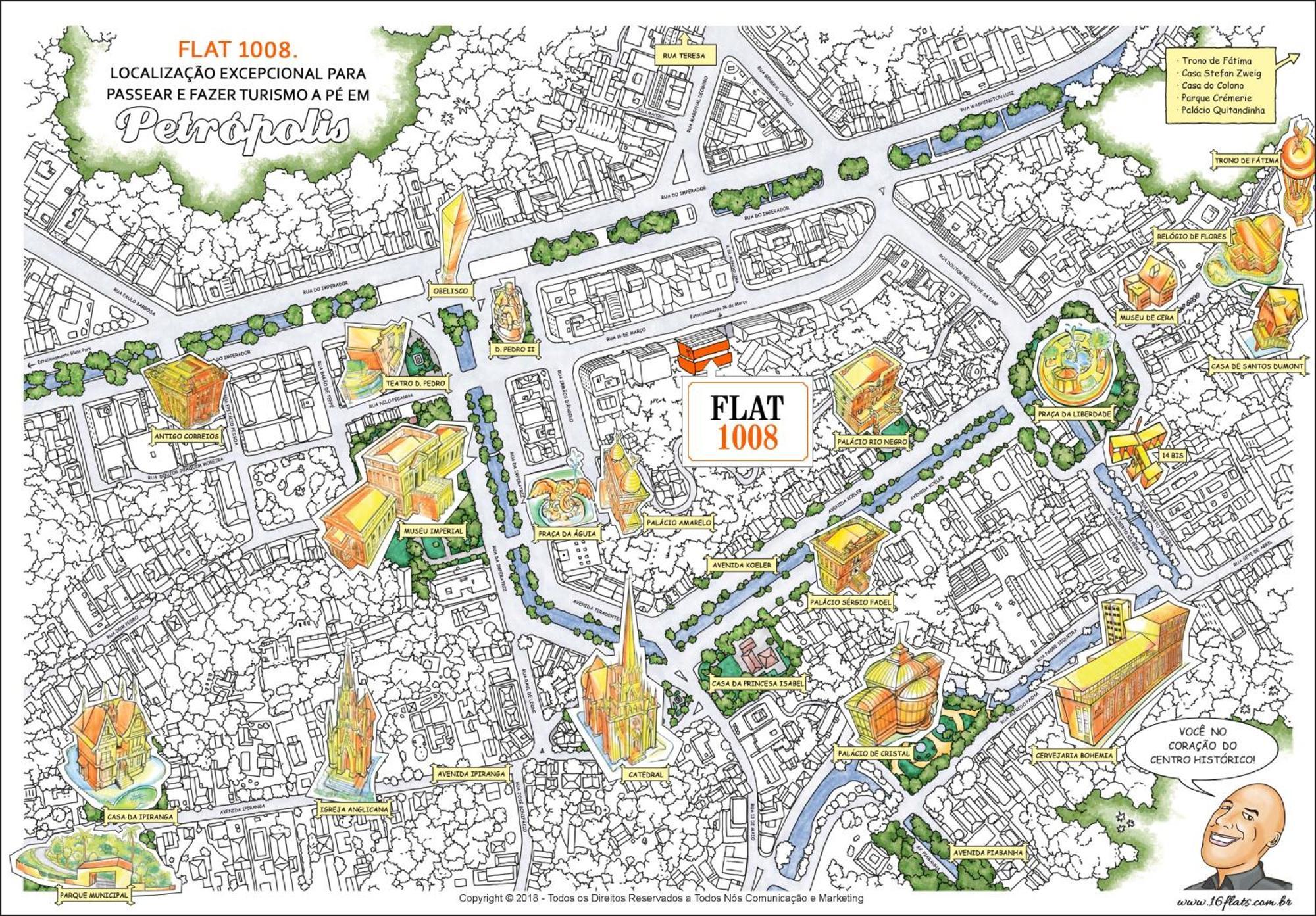Flat 1008 Lejlighed Petrópolis Eksteriør billede
